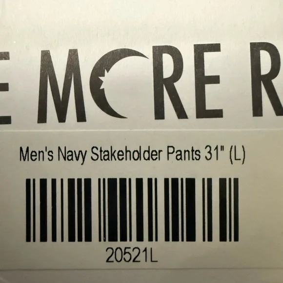 Zyia Active Men’s Navy Stakeholder Pants Size Large - Picture 10 of 11